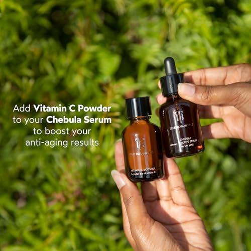 True Botanicals True Botanicals Vitamin C Booster Powder | Treats Dark Spots & Visibly Brightens w/Ferulic Acid | Supercharge Any Serum/Moisturizer | Dermatologist Tested, All Natural, Vegan | 0.5 oz | 14 g