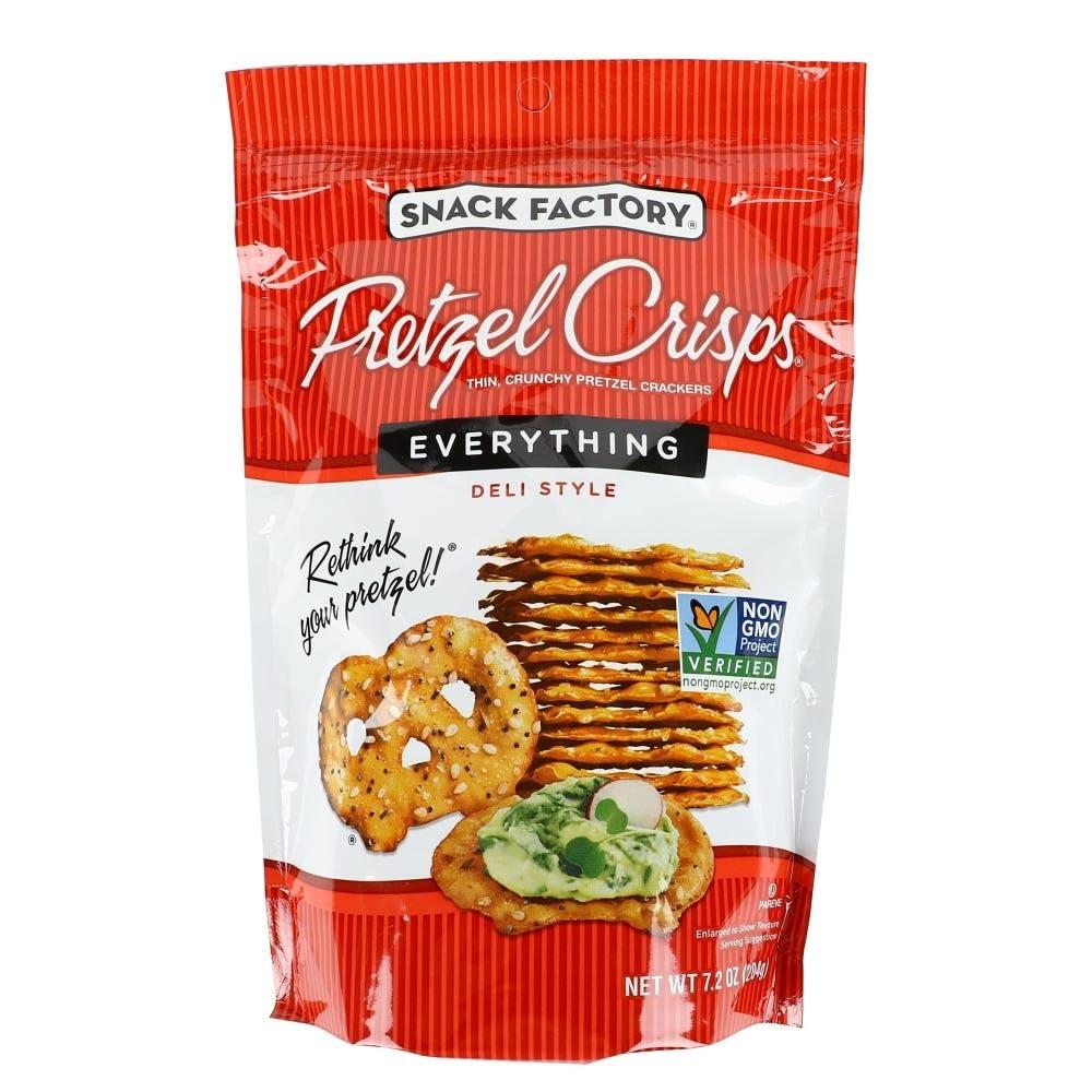 Generic Generic Snack Factory Everything Pretzel Crisps, 7.2 oz, 12 Pack