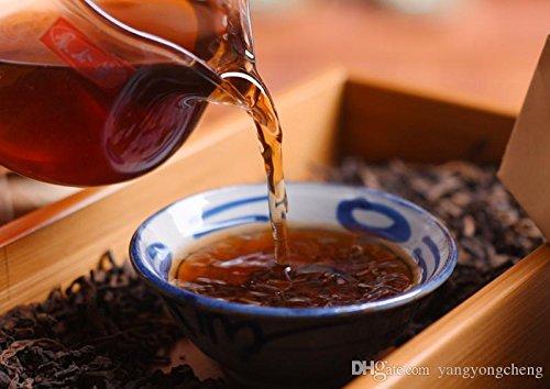 china tea Yunnan Puerh tea cooked puer rice pu er in the past 5 years old tea material thick aging year Pu'er 100g