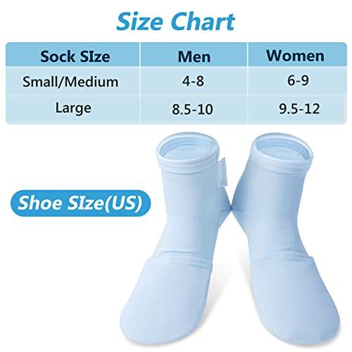 RelaxCoo RelaxCoo Cold Therapy Socks & Gloves for Chemotherapy Neuropathy, Chemo Care Package for Women and Men, Foot & Hand Ice Pack Wrap for Plantar Fasciitis, Carpal Tunnel, Arthritis Hand Pain Relief, L