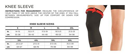 Tommie Copper Tommie Copper Women's Contoured Knee Sleeve, Cobalt Blue, X-Large