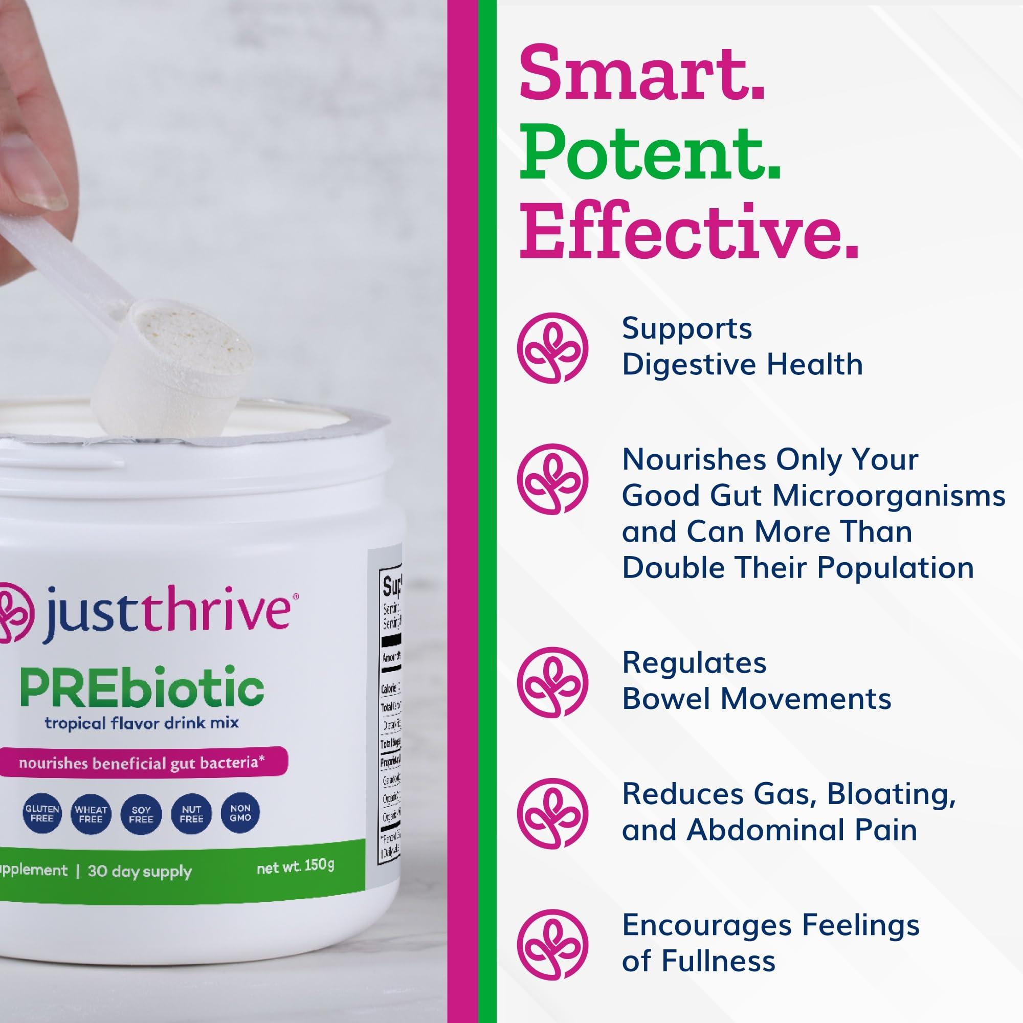 Just Thrive Just Thrive PREbiotic Powder - Digestive and Immune Support Supplement, 150 g
