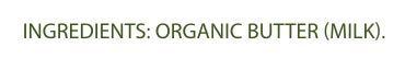 Gold Nugget Ghee TRADITIONAL GHEE BY GOLD NUGGET GHEE, USDA ORGANIC, FULL-YEAR/PASTURE-RAISED, GRASS-FED BUTTER 8oz