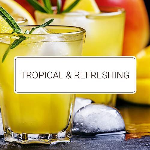 Monin Monin - Mango Syrup, Tropical and Sweet, Great for Cocktails, Sodas, and Lemonades, Gluten-Free, Non-GMO (1 Liter, 2-Pack)