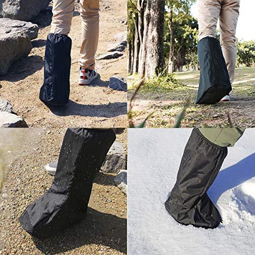 Life-C Life-C Walking Boot Cover Medical Cast Fracture Orthopedic Brace Leg Foot Support with Sole High Tall Black L