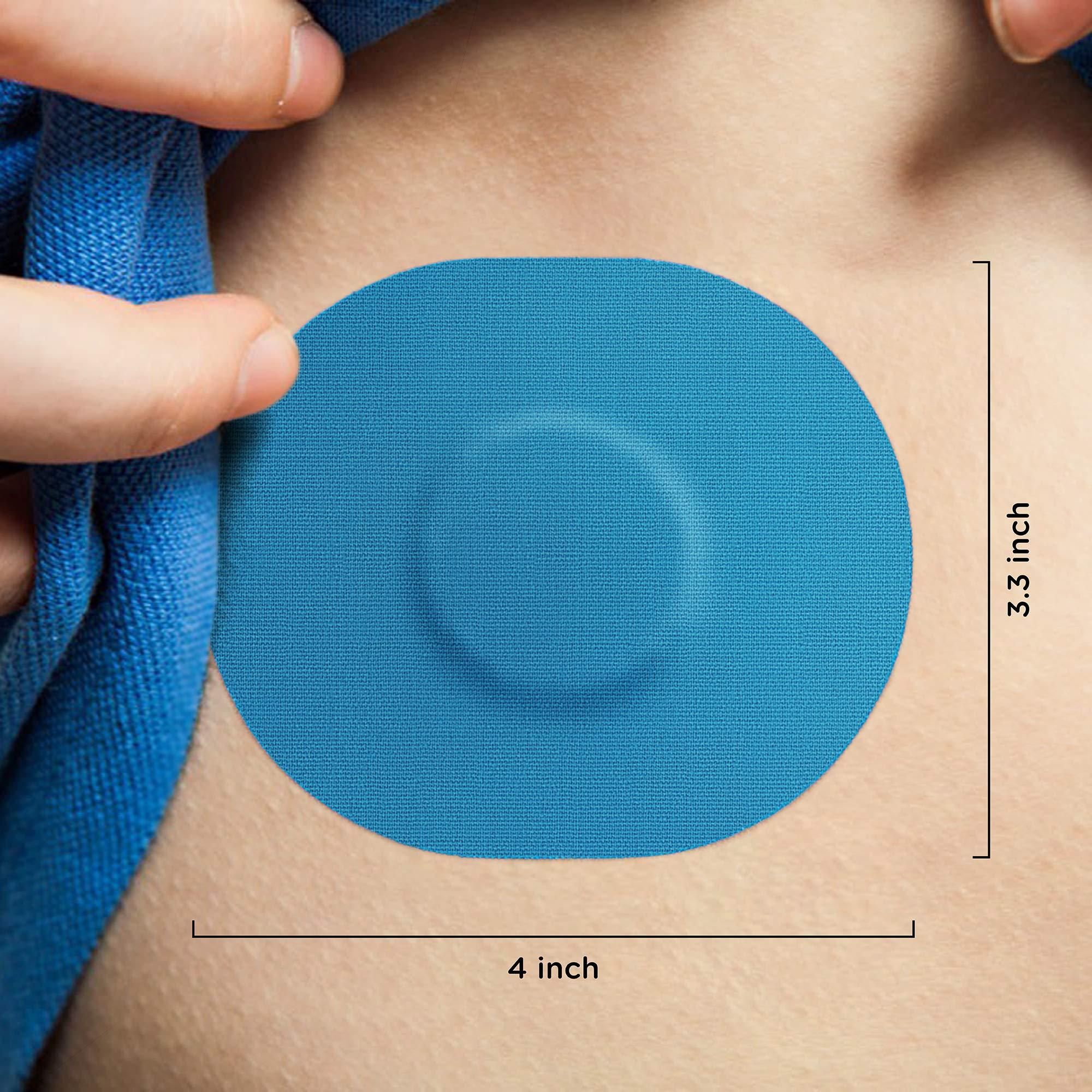 SIMPATCH SIMPATCH Universal Adhesive Patch (25-Pack) - Waterproof Adhesive, CGM Patches (Brown)