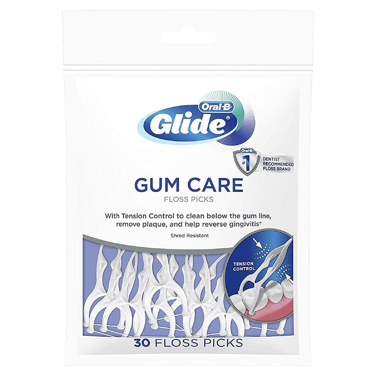 Oral-B Oral-B Glide Gum Care Floss Picks, 30 each (Value Pack of 7)