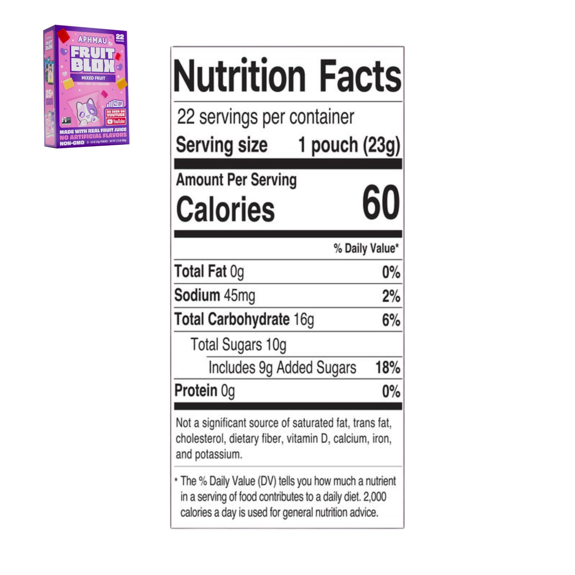 sivint Fruits Blox Fruit Snacks (2, Unspeakable Apple & Aphmau)