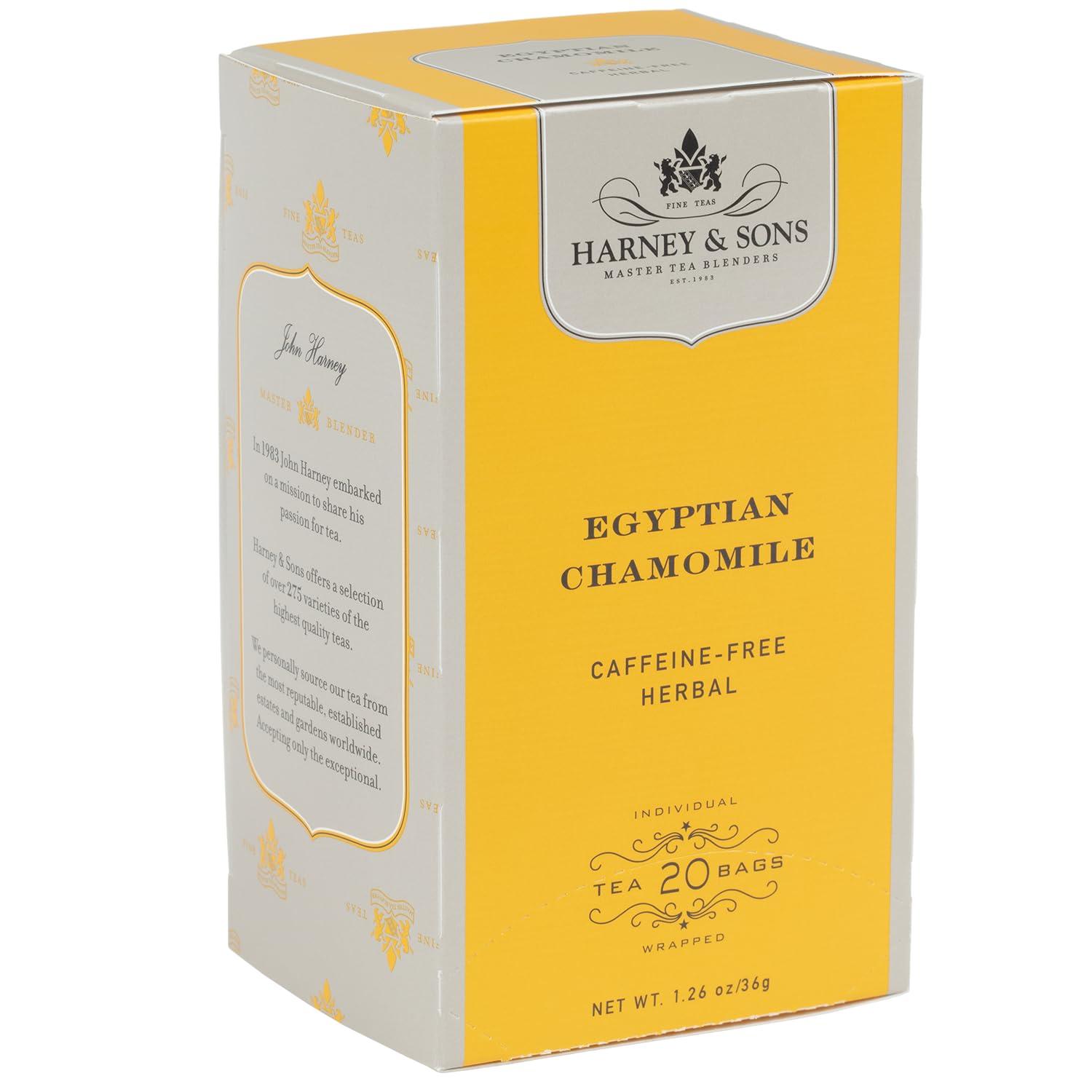 Harney & Sons Harney & Sons Fine Teas Egyptian Chamomile - 20 Tea bags, 20 Count (Pack of 1)
