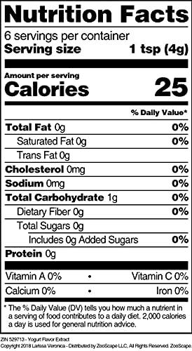 Larissa Veronica Yogurt Flavor Extract (1 oz, ZIN: 529713) - 2 Pack