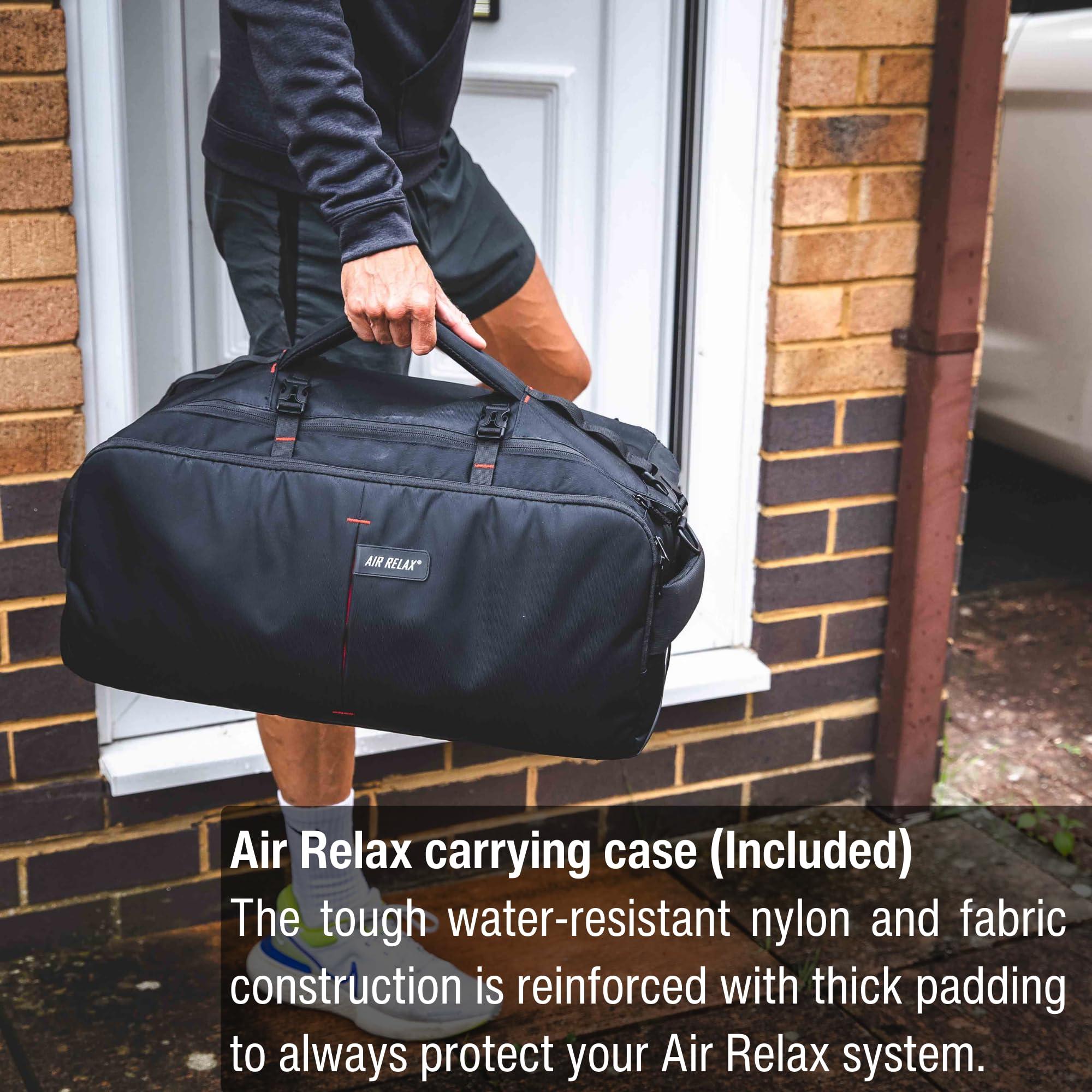 Air Relax Air Relax Pro AR-4 Professional Compression Boots, FDA Cleared Leg Recovery System, Medical Grade Recovery Boots and Pump, 4 Therapy Modes 6 Chambers, for Circulation and Muscle Recovery