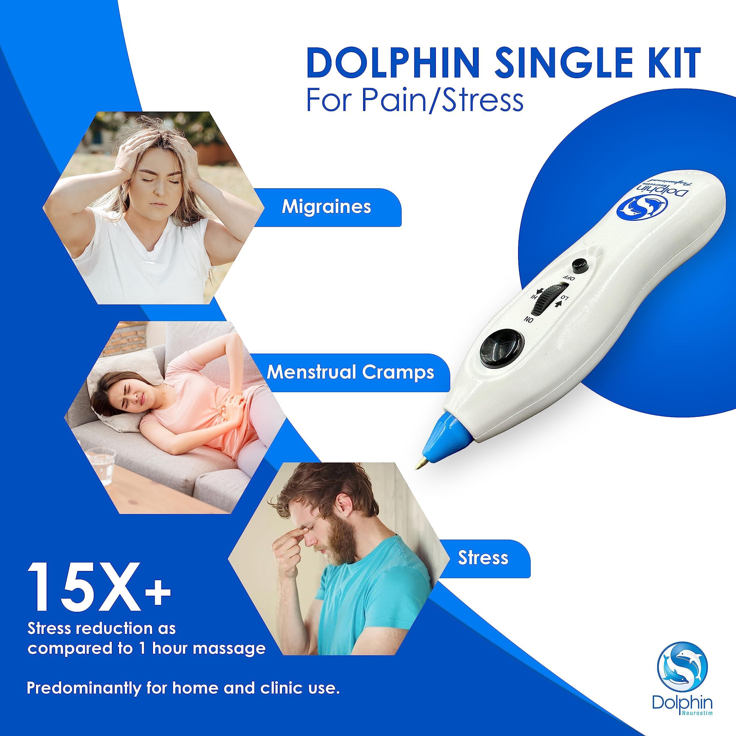 Dolphin Neurostim Dolphin Neurostim Electronic Acupuncture Pen Portable Home Acupuncture Device for Fast Pain Relief | Over-The-Counter