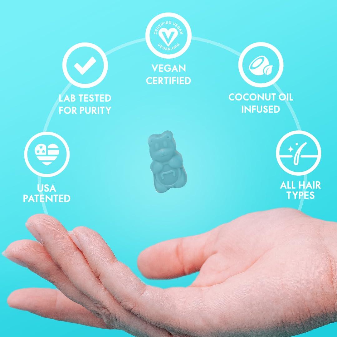 SugarBearHair Sugarbear Hair Vitamin Gummy 2 Month Supply Extra Strength Biotin 6000mcg, Growth for Men & Women, Vegan Vitamin B12, MSM, Inositol, Omega 3, Elderberry, Certified Kosher, Halal, Cruelty-Free