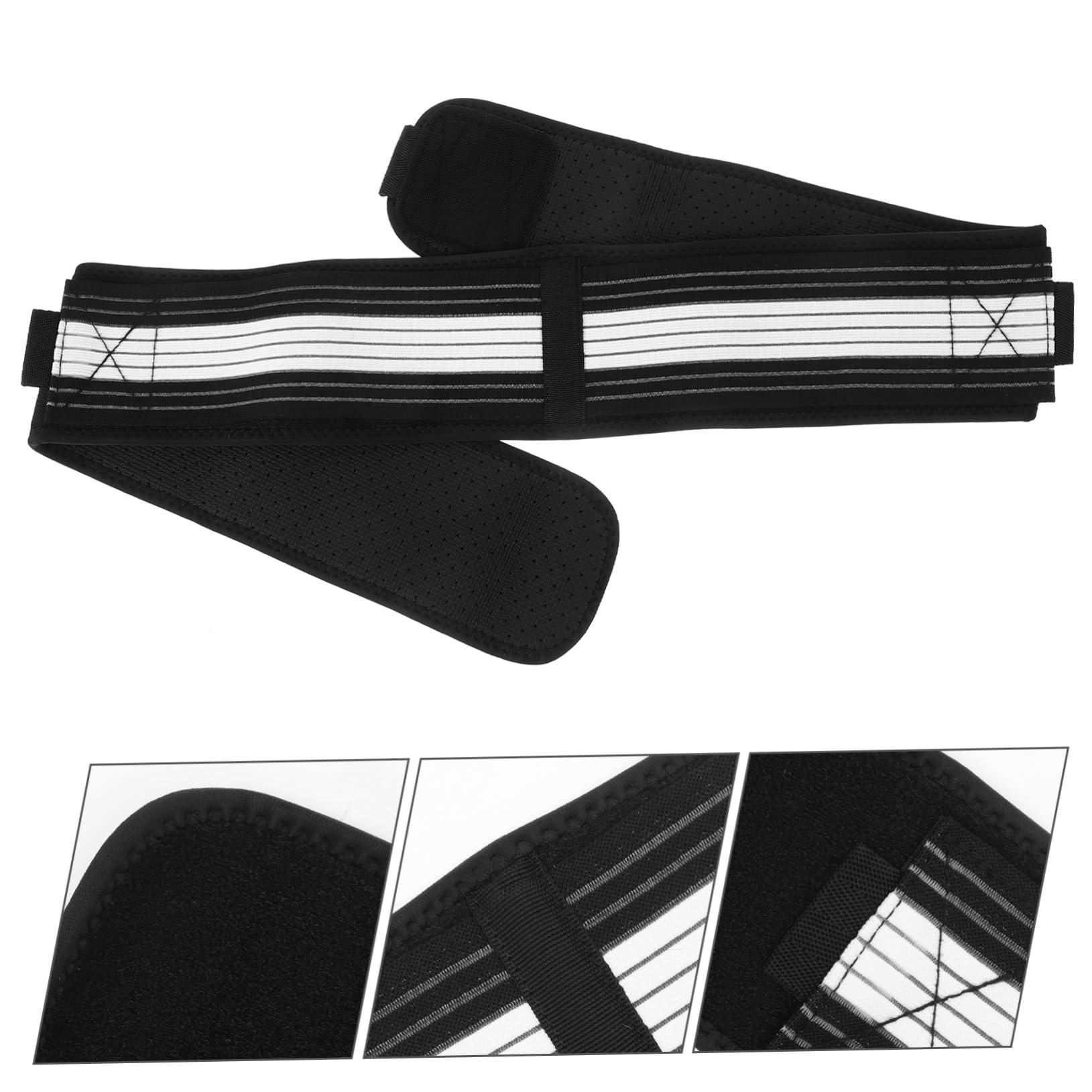 Mobestech Mobestech Pelvic Correction Belt Woman Tilt Abdominal Maternity Pads Sashes for Women Sacroiliac Support Belt Pregnancy Lumbar Waist Trainer Joint Postpartum Belly Band Wrap Black Spandex