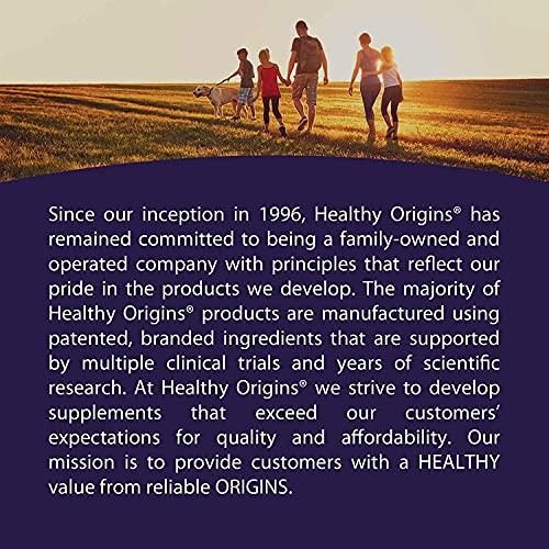 Healthy Origins Healthy Origins Vitamin D3 & K2 - Vitamin D3, 50 mcg - Vitamin K2, 200 mcg - Easily Absorbable Vitamin D & Vitamin K Supplements - Non-GMO & Gluten-Free Supplements - 60 Softgels