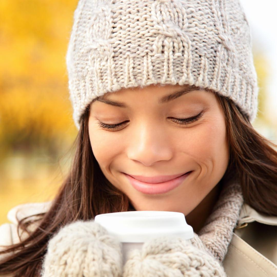 Crazy Cups Crazy Cups Decaf Flavored Recyclable Single Serve Decaffeinated Pumpkin Caramel Spice Coffee Pods for Keurig K Cups Machines, Brew Hot or As Iced, 22 Count (Pack of 1)