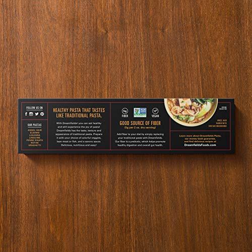 Dreamfields Pasta Dreamfields Healthy Pasta Living Angel Hair, 13.25-Ounce Boxes (Pack of 10)