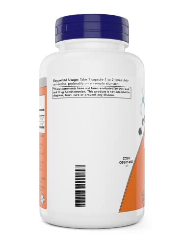 Now Now Foods L-Theanine, Double Strength 200 mg Per Cap - 180 Veg Capsules - Enhanced with 100mg Inositol - Vegetarian, Non-GMO - Ltheanine 200mg Supplement