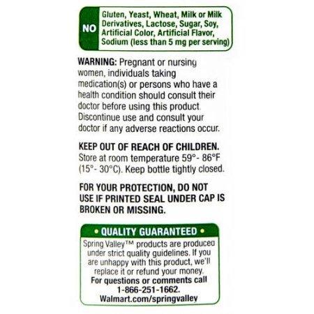 Spring Valley Spring Valley Turmeric Curcumin 500mg with 50mg Ginger Powder Twin Pack 180 Vegetarian Capsules