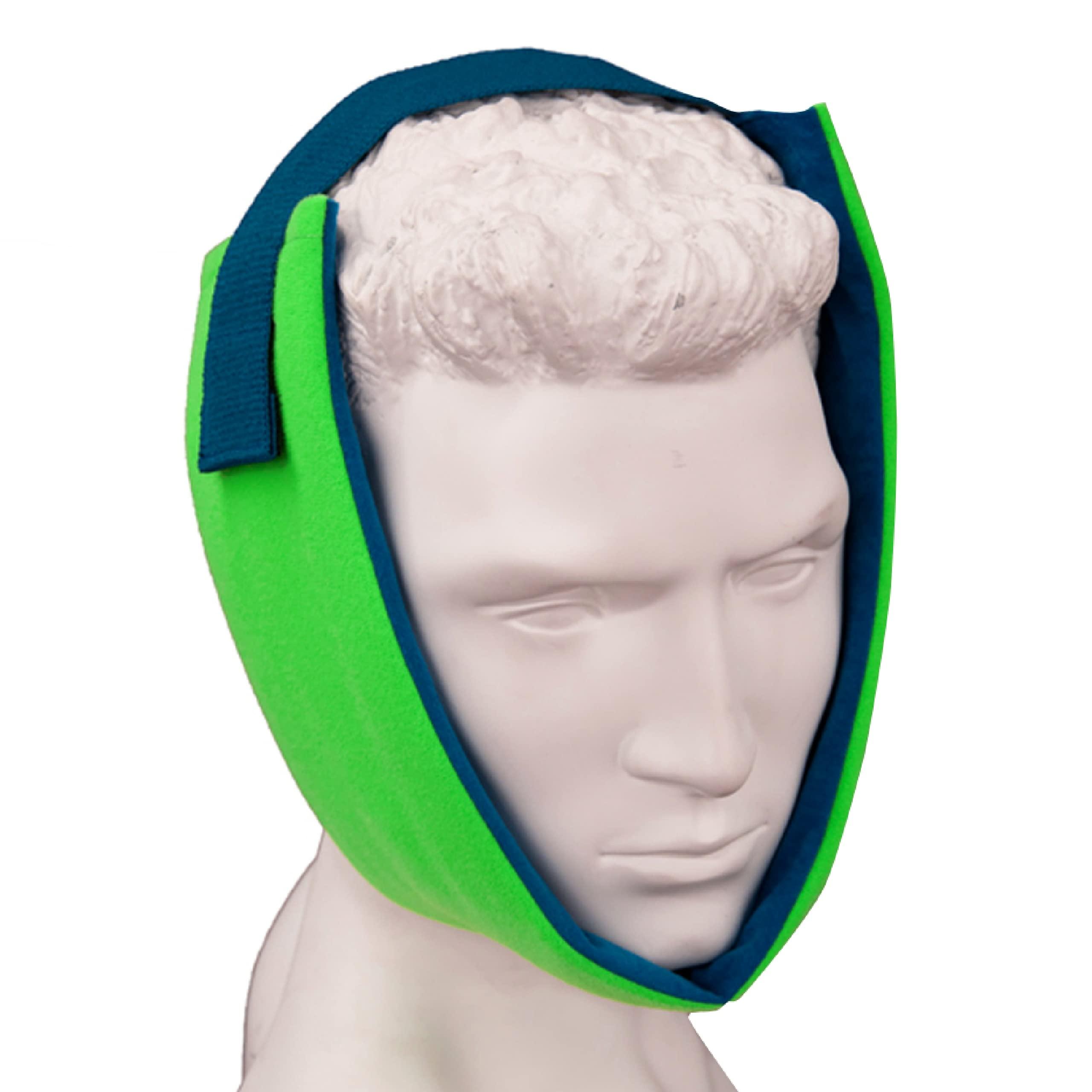 Brownmed Brownmed - Polar Ice TMJ Wrap - Reusable Jaw Ice Pack Wrap - Gentle Compression Wrap for Headaches, Migraines, Jaw Pain & Wisdom Teeth Surgery - Face Ice Pack Wrap