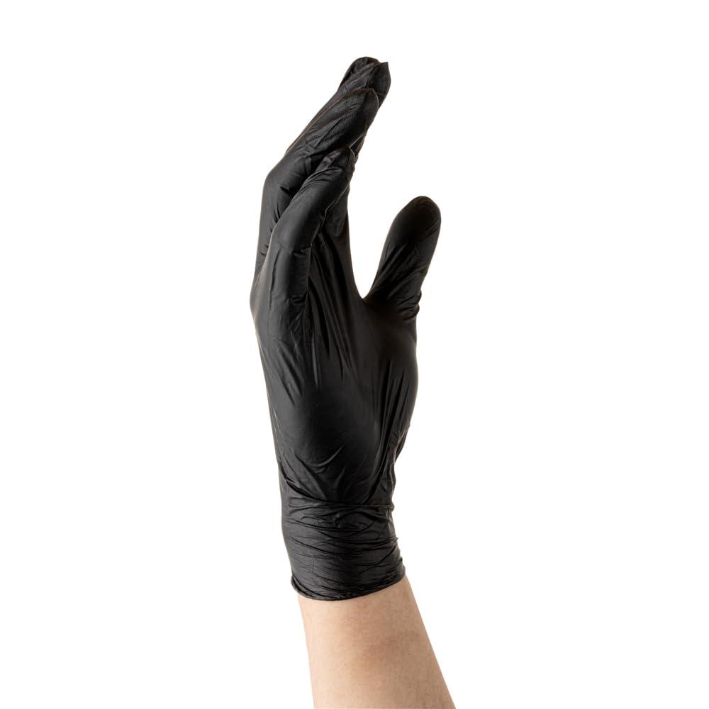Restaurantware Restaurantware LOW DERMA Large Nitrile Gloves 100 Disposable Hypoallergenic Gloves - FDA Compliant No Powder And No Latex Blackberry Non-Sterile Gloves Low Dermatitis Potential