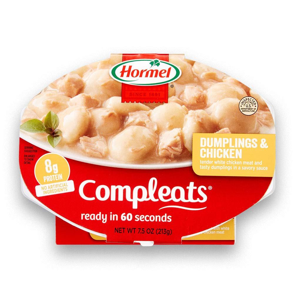 Compleats Hormel Compleats Dumplings & Chicken, 7.5 Ounce (Pack of 7)