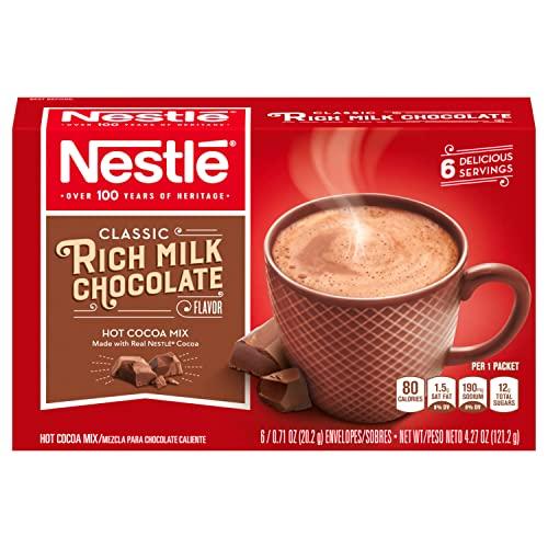 Nestle NESTLE Rich Milk Chocolate Hot Cocoa Mix 6-0.71 oz. Packets
