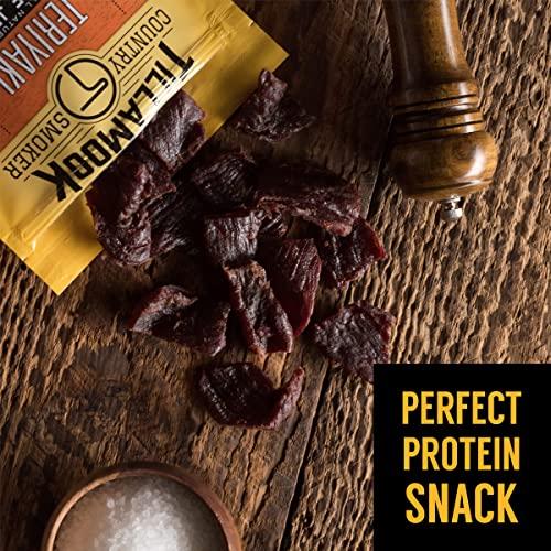 TILLAMOOK COUNTRY SMOKER Tillamook Country Smoker Real Hardwood Smoked Beef Jerky, Teriyaki, 10 Ounce