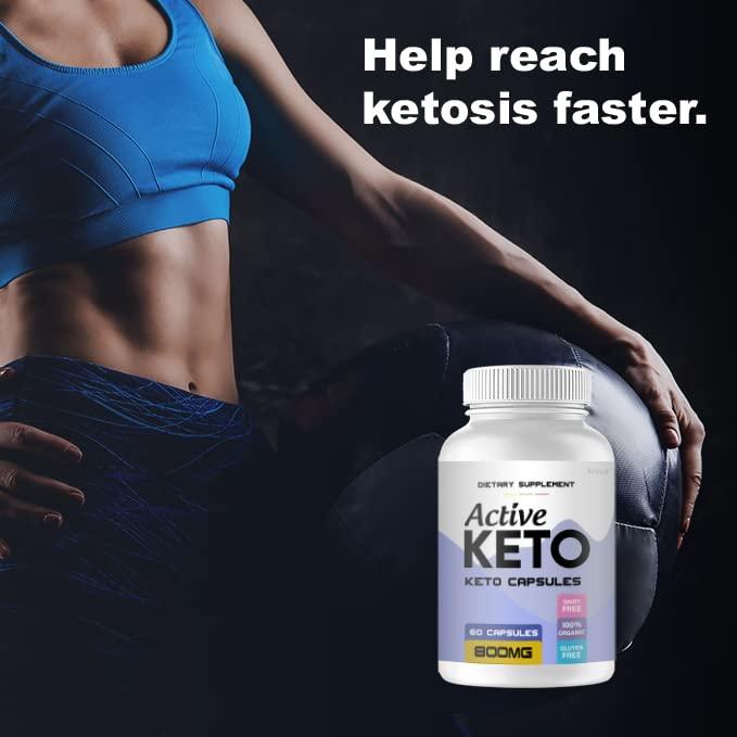 kivus kivus Active Keto - Active Keto Capsules (3 Pack, 180 Capsules)