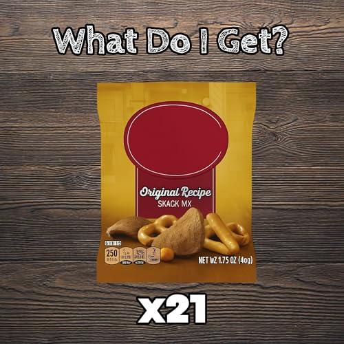 Bussin Boxes Gardettos Snack Mix Individual Packs 21 count / 1.75 oz.