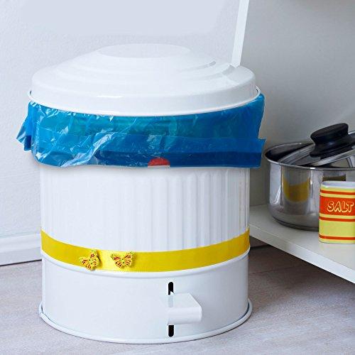 Yarebest Yarebest 8 Gallon Garbage Bags Trash Bags with Drawstring, Blue