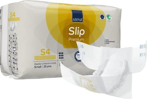 Abena Abena Slip Premium Incontinence Briefs, Level 4, (Small to Extra Large Sizes), Small, 50 Count