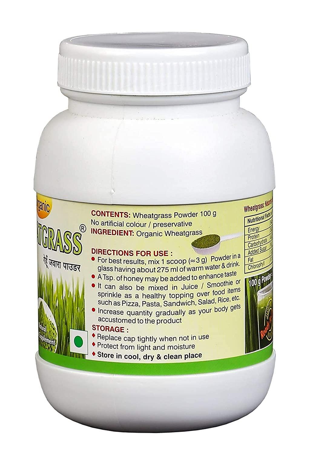 Astha Astha Girme's Wheatgrass Powder - 100g Single Bottle