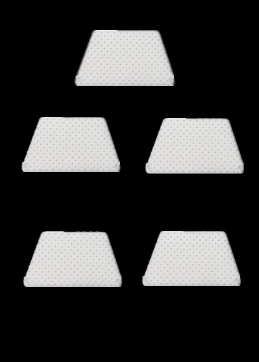 Mediss Thermoplastic Nasal Splints, External Nose Support Protector for Rhinoplasty Septoplasty Surgery, Nose Brace Fracture, ENT, Orthopedic Immobilization, 50pcs-S, (B)