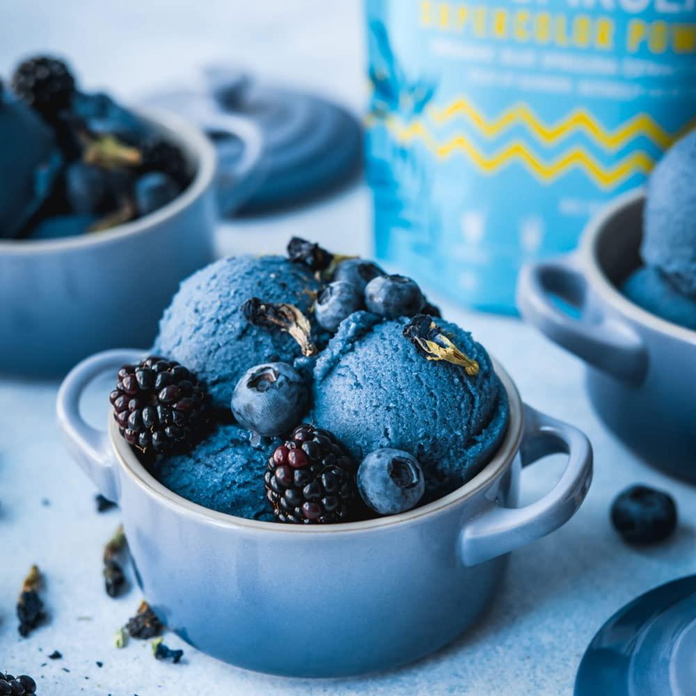 Suncore Foods Suncore Foods Aqua Blue Spirulina Powder, 2 oz (1 Bag), Organic, Gluten-Free, Non-GMO, Plant-Based, Perfect for Food Coloring, Baking, Drinks, Smoothies, and More