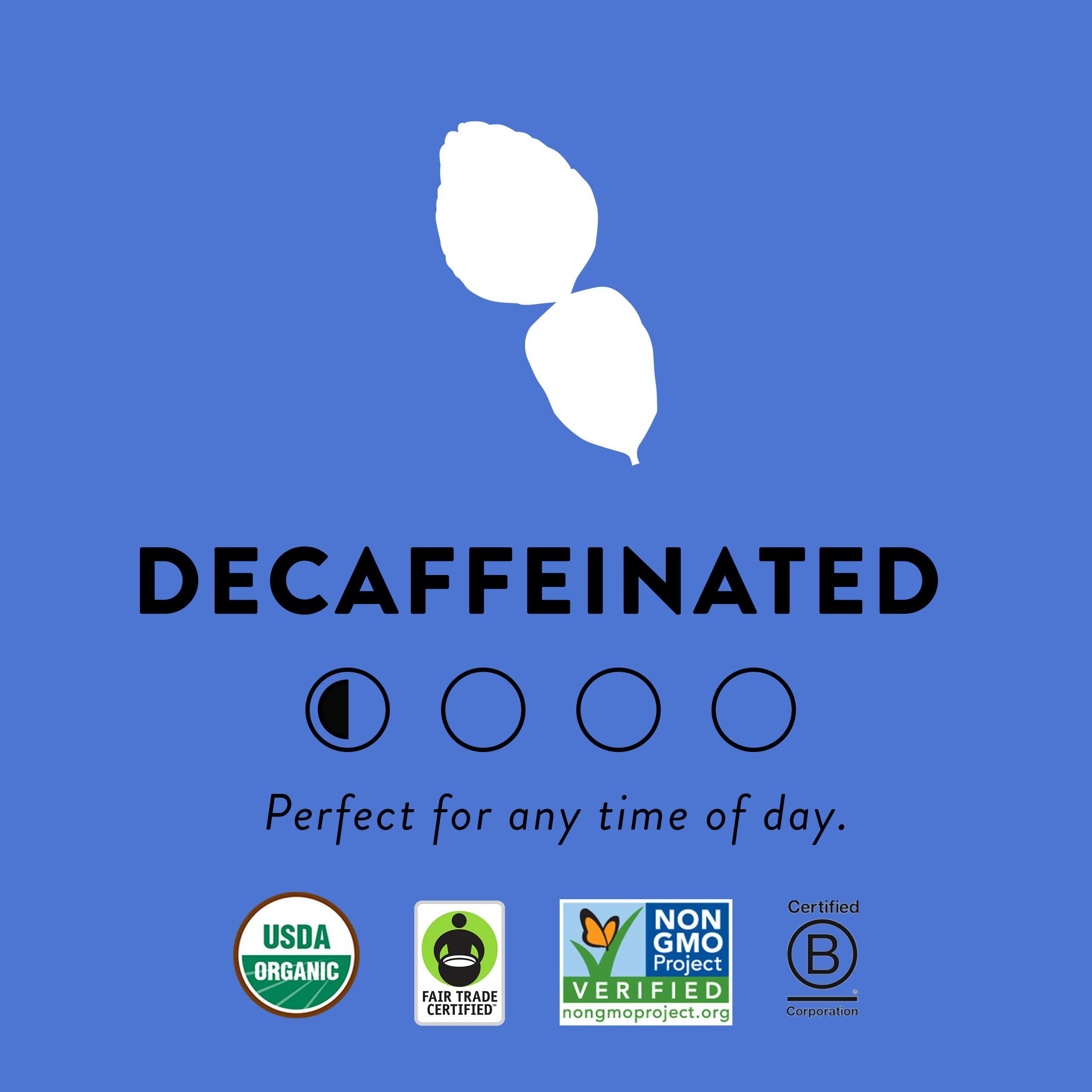 Choice Organics Choice Organics - Organic Decaffeinated Earl Grey Tea (3 Pack) - With Bergamot - Fair Trade - Compostable - 48 Organic Black Tea Bags