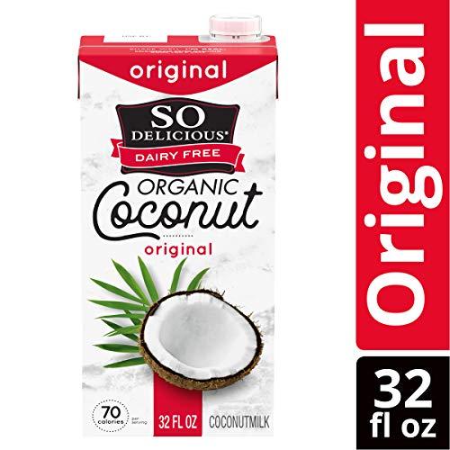 SO DELICIOUS So Delicious Dairy Free Shelf-Stable Coconut Milk, Original, Vegan, Non-GMO Project Verified, 1 Quart