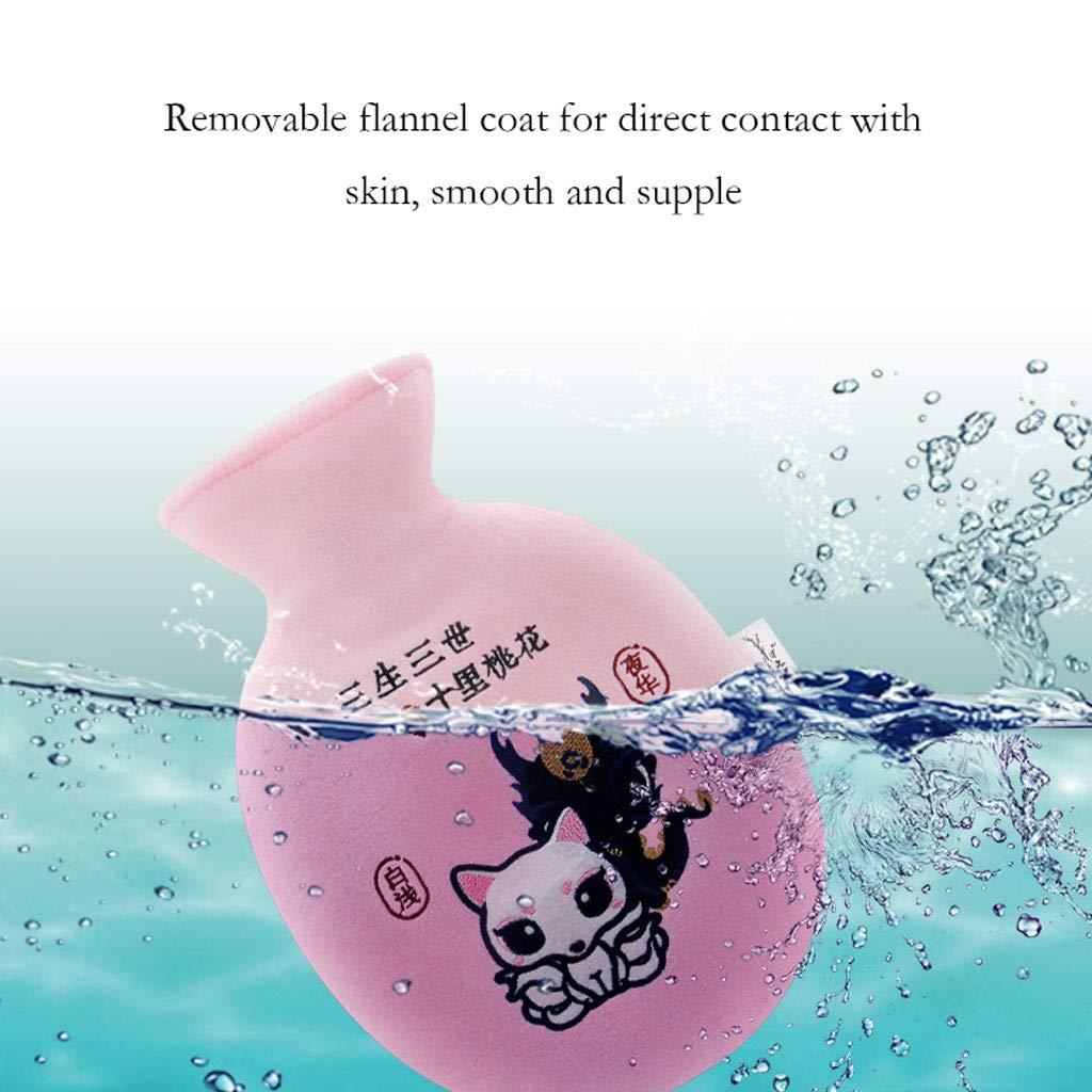 BABULE BABULE Hot Water Bottles Durable Hot Water Bag Mini Water Heater Bag Hot Water Bottle Great for Pain Relief Hot and Cold Water-Filled Hot Water Bottle Hot Water Bag/C