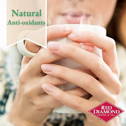 Red Diamond Red Diamond Green Tea Bags, Single Serving Iced Green Tea or Hot Green Tea, Heart Healthy Antioxidants, 20 Count (Pack of 12)