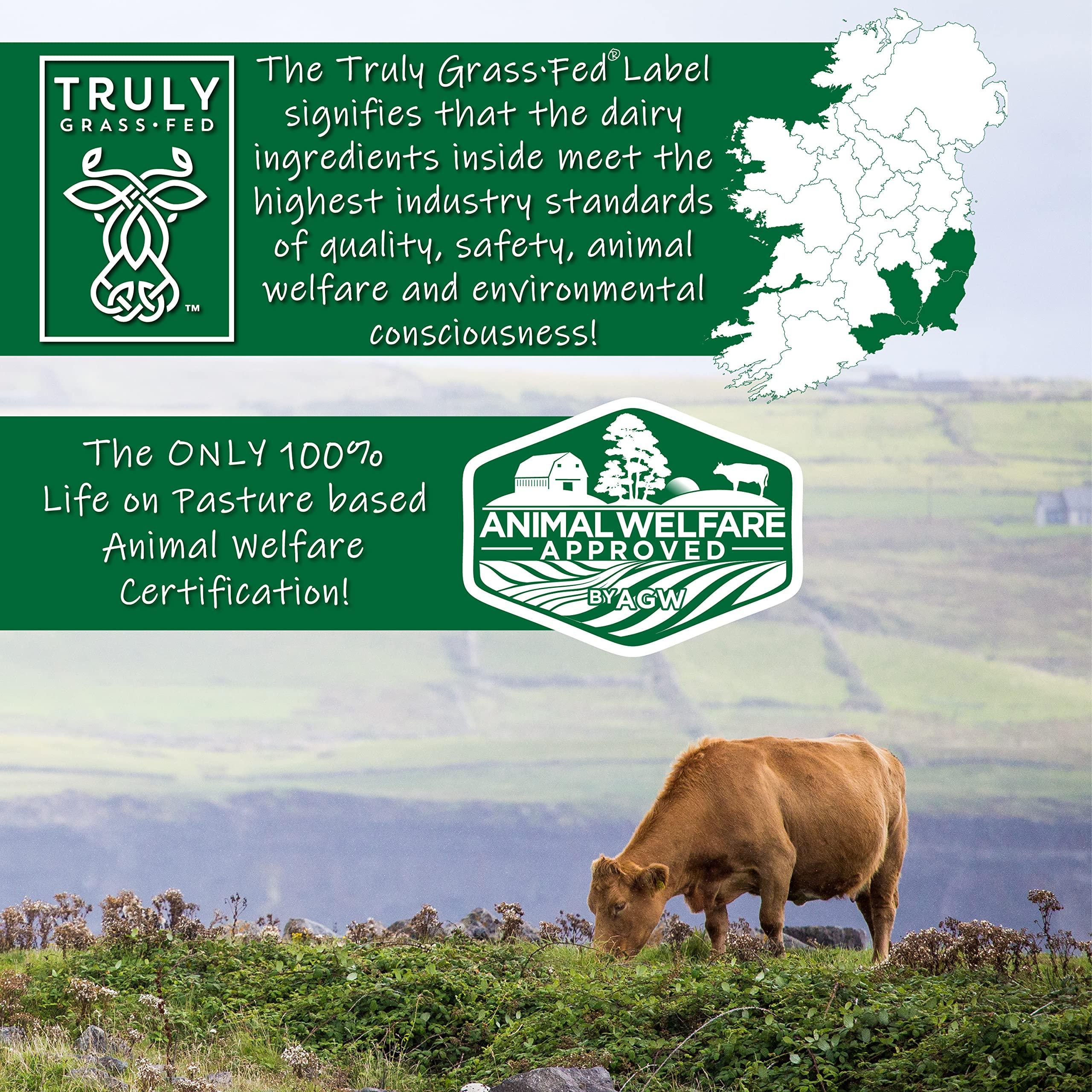 AGN Roots AGN Roots Grass Fed Whey Protein Powder Isolate - Unflavored - Unsweetened - Certified Entire Life On Pasture - A Greener World - ASPCA Registered Brand List - Informed-Sport - 3lbs