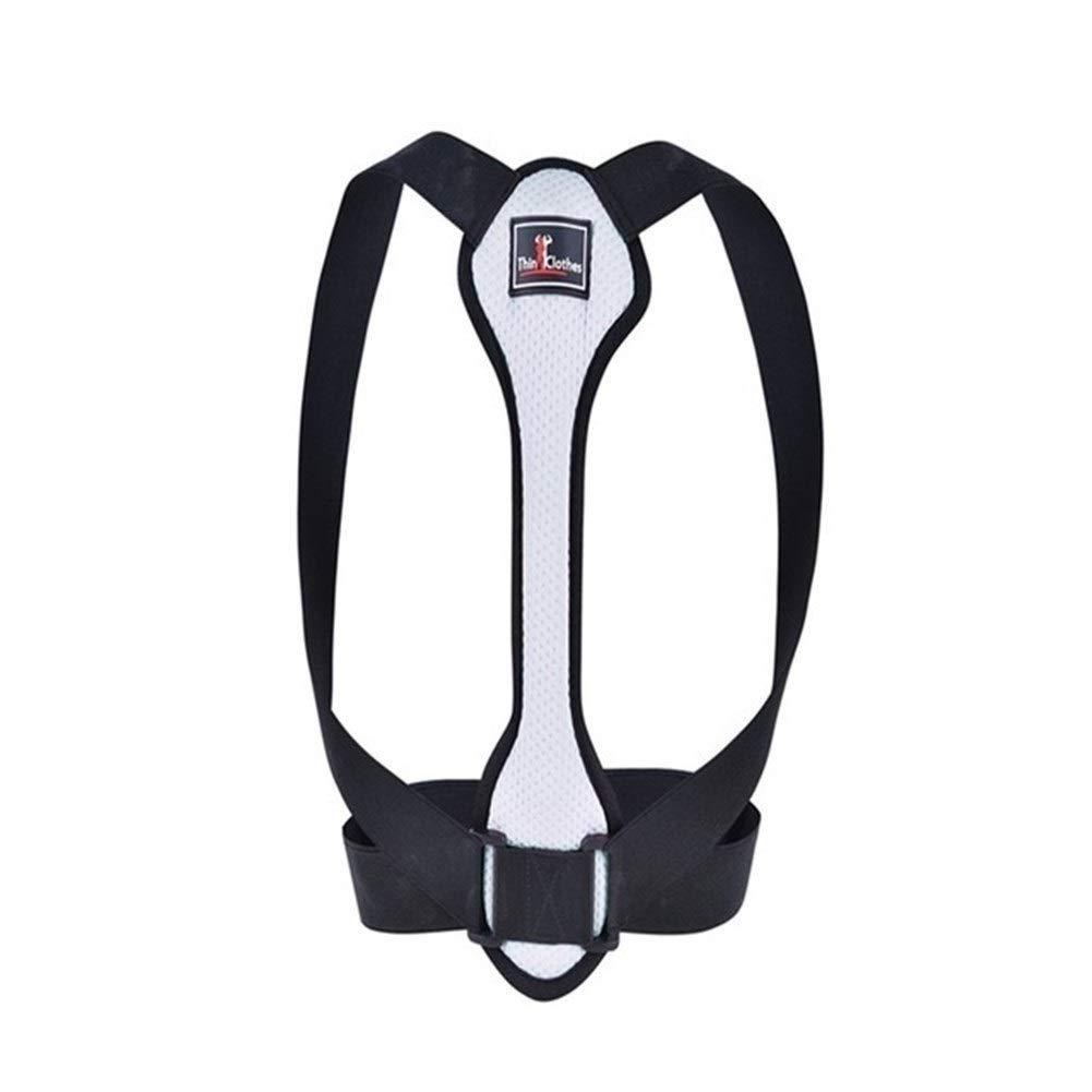 SADDPA DSMYYXGS Back Posture Corrector Women Men Prevent Slouching Relieve Pain Posture Straps, Clavicle Support Brace Back Pain (Color : C, Size : XXX-Large)
