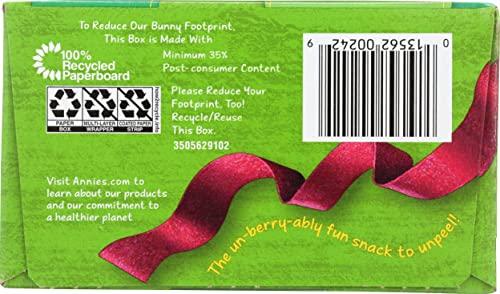 Annies Annie\'s Homegrown Organic Really Peely Fruit Tape Snack, Strawberry & Berry Flavor, Gluten Free & Non-GMO, Variety Pack, 12 Rolls, 9 Ounce (Pack of 6)