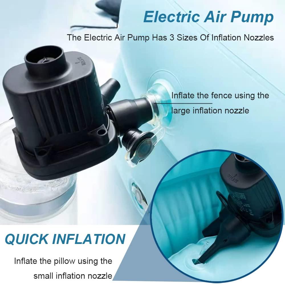 Pctaicge Medical Inflatable Tub, Portable Shower Bath Basin Kit, Portable Bathtub Adult Disabled, Patients, Seniors, Handicapped, Inflatable Bath Tub Bed Bathing with Pillow