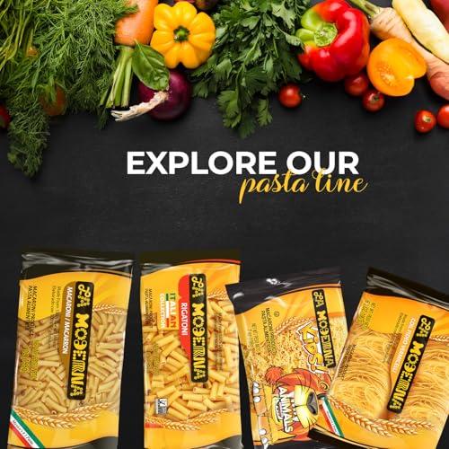 La Moderna LA MODERNA, Spaghetti, Pasta, Hecha con Smola de Trigo Durum, Enriquecida con Vitaminas y Hierro, 16 oz, Pack de 20