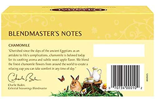 Celestial Seasonings Celestial Seasonings Chamomile Herbal Tea, 20 Count