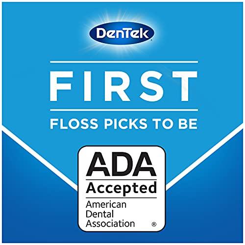 DenTek DenTek Comfort Clean Sensitive Gums Floss Picks, Soft & Silky Ribbon, 150 Count, 6 Pack