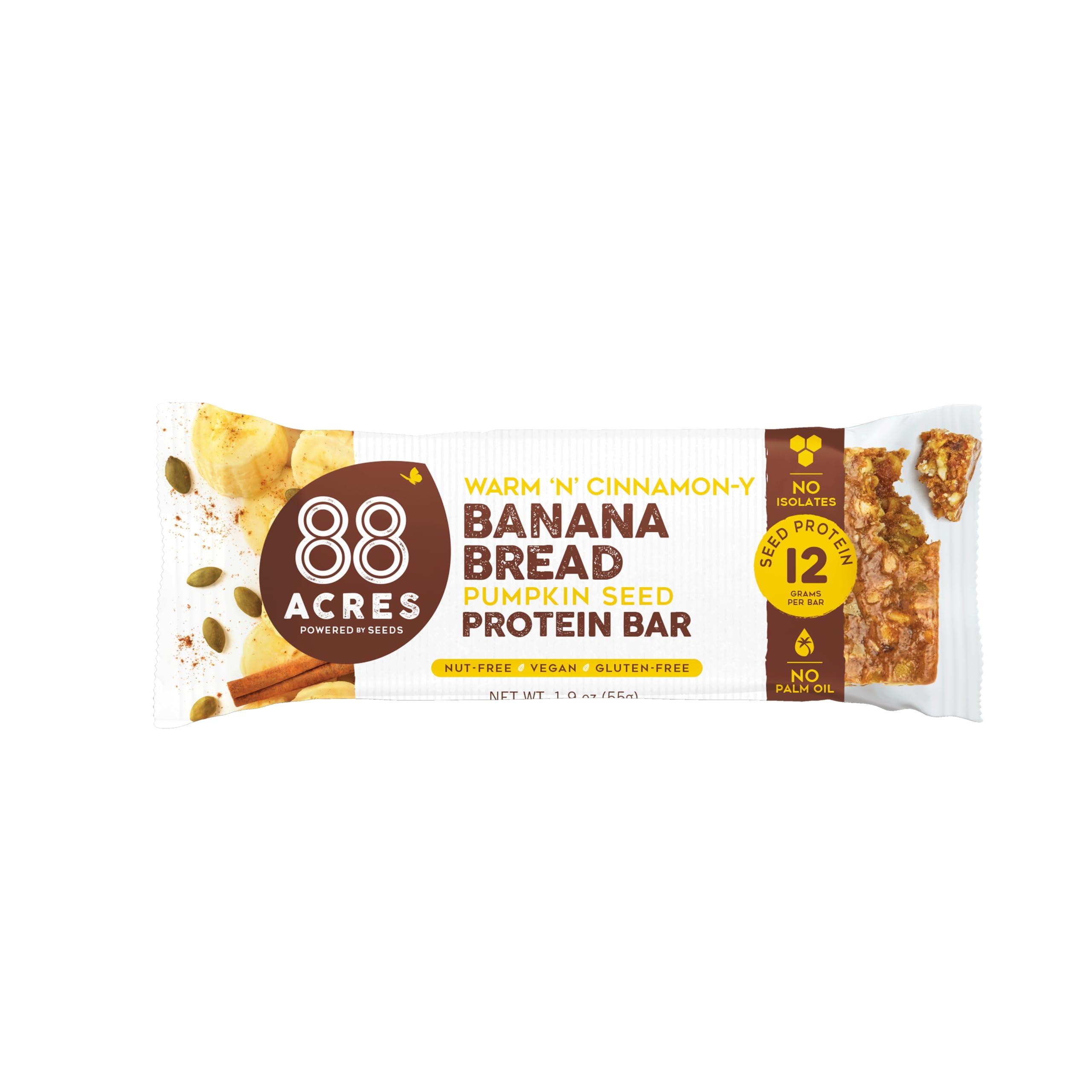 88 Acres 88 ACRES Banana Bread Seed Protein Bar, 1.9 OZ