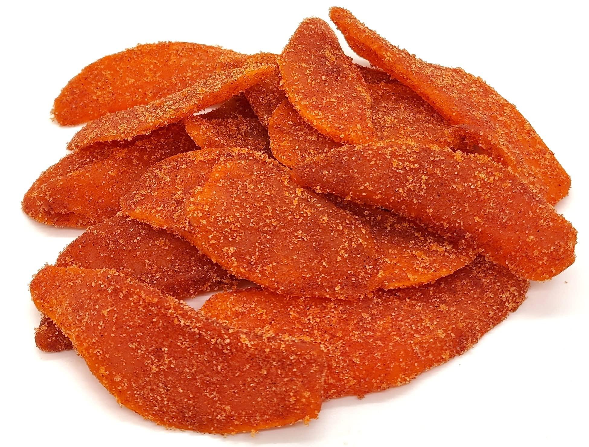 Gamar Foods Inc Mango con Chile - 5 Pounds - Mango Enchilado - Dehydrated Mango Chili slices - Mexican Style - 5 pounds