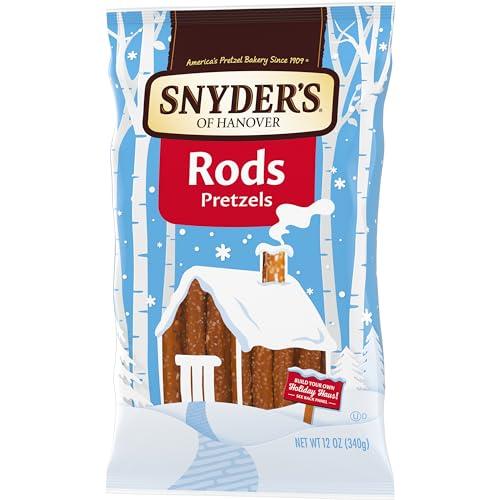 Snyder\'s of Hanover Snyder\'s of Hanover, Pretzel Rods, 12 Oz Bag (Pack of 2)