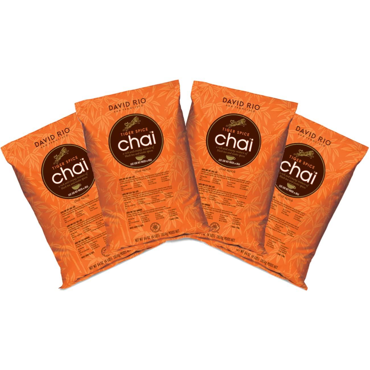 David Rio David Rio Tiger Spice Chai 4 Pound Bag (Pack of 4)